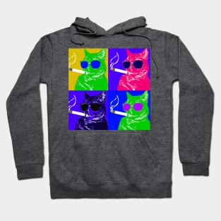 Top g cat combination Hoodie